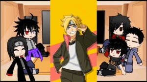 Friends Naruto React To Future (part 10) random Klan Uchiha React