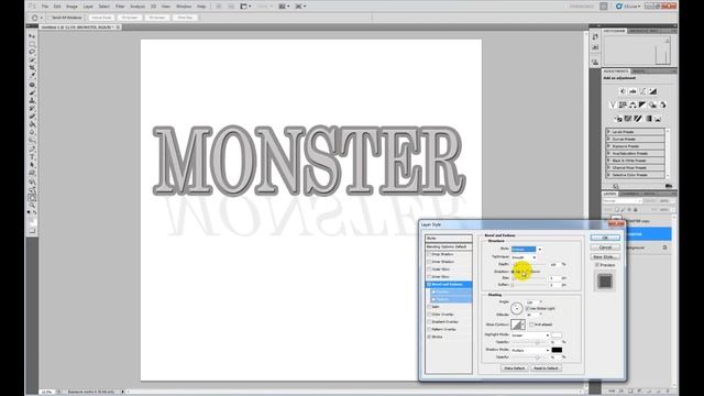 Monster Text Effects Photoshop ( Layers Style ) Rady Loading смотреть онлайн