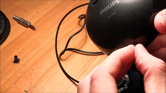 Замена провода и модернизация наушников SHP1900 Philips смотреть онлайн