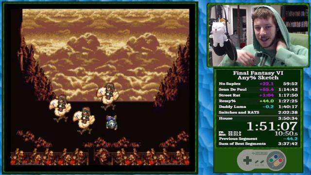 Final Fantasy VI Any% Sketch 3:39:27 смотреть онлайн