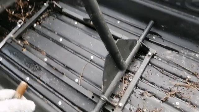 Подготовка мотобуксировщика к лету, разбираем модуль толкач, установка прицепа. смотреть онлайн