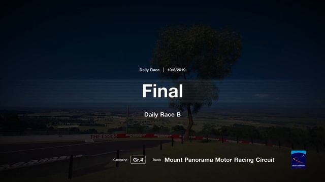 GT Sport Daily Race B at Mount Panorama with Gr.4 смотреть онлайн