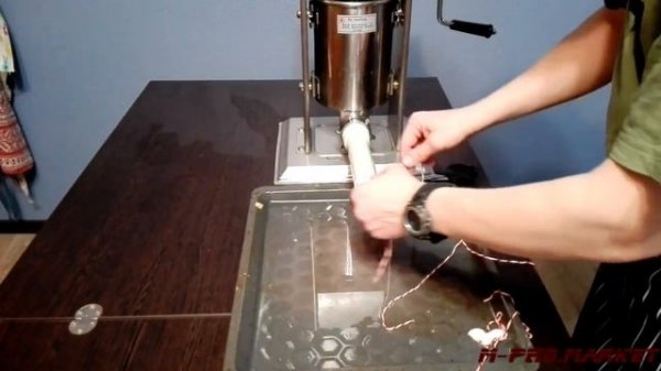 Как вязать колбасные узлы.