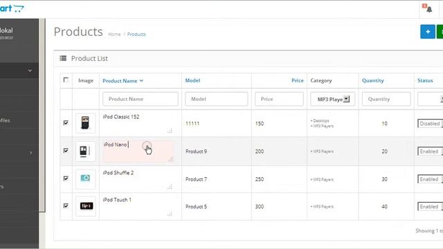Opencart 2x - Admin Filter Products By Category and Edit List Products смотреть онлайн