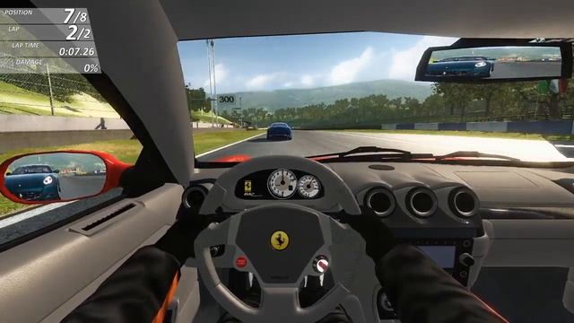 Ferrari Virtual Race : 612 Scaglietti Sessanta Gameplay - Onboard [HD] смотреть онлайн