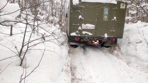 #газ66 #шишига #снег Покатушки на газ 66 по снегу, выезд выходного дня