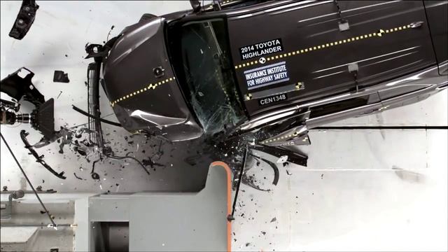 #12 2015 Toyota Highlander crash test краш тест тойота хедлайнер смотреть онлайн