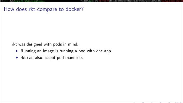 Intro to rktnetes смотреть онлайн