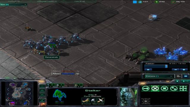 Stalin's Starcraft II Battle Report #25 (2 vs 2 War Zone) смотреть онлайн