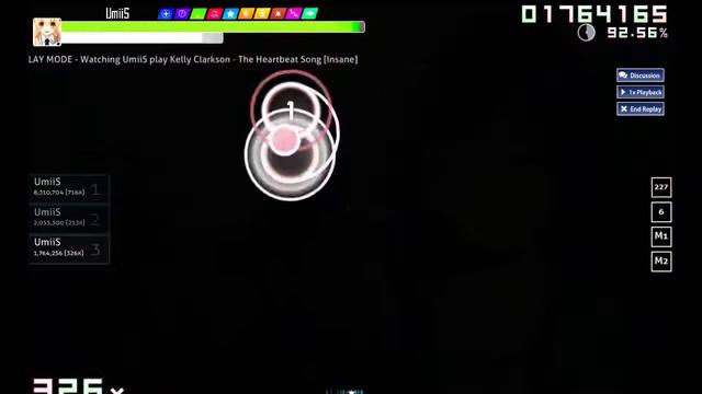 [OSU!] Heartbeat Song by Kelly Clarkson [Insane] смотреть онлайн