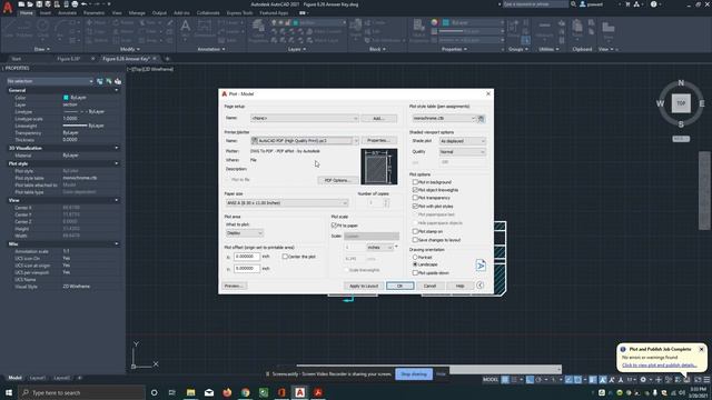 Plotting using AutoCAD pdf driver смотреть онлайн