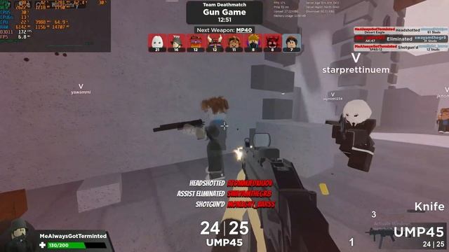 RX 570 test in 9 different Roblox games (Part 2) смотреть онлайн
