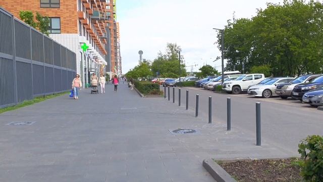 Обзор пути к метро в ЖК Мещерский лес смотреть онлайн