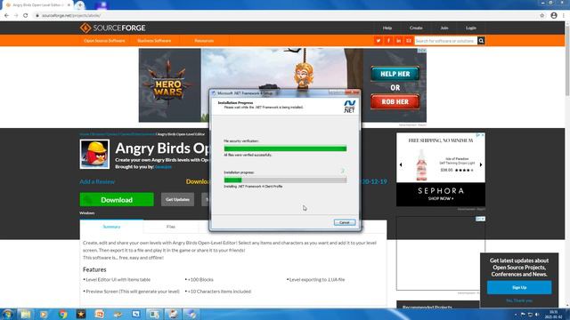 Angry Birds Open-Level Editor - Installation Tutorial