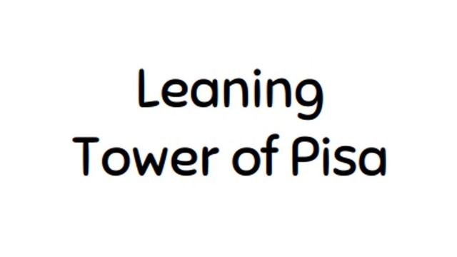 English Words for Everyday Life. Английские слова на каждый день. Тема «Достопримечательности» смотреть онлайн