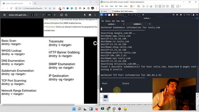 Mastering Passive Reconnaissance with Dmitry on Kali Linux | hacker vlog live | bug hunting смотреть онлайн