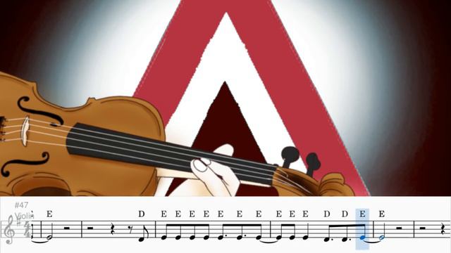 The White Stripes - Seven Nation Army Violin Sheet смотреть онлайн