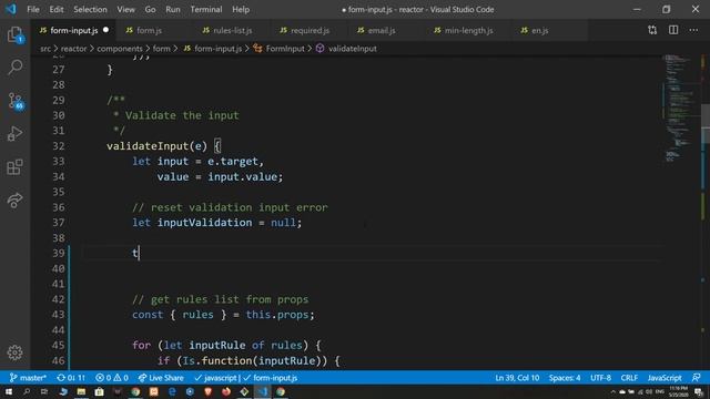 83 Form Validation Rules Part II React Js | Reactor смотреть онлайн