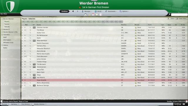 Football Manager 2008 (Running on windows 10) смотреть онлайн