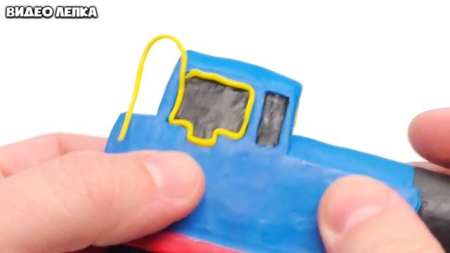 Страшный ПАРОВОЗИК ТОМАС ПАУК - Thomas.exe | Видео Лепка