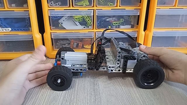 шасси для Волги из лего