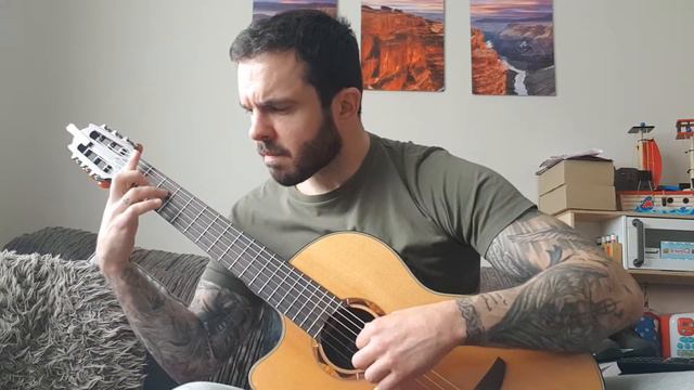 I wanna Dance With Somebody by Whitney Houston fingerstyle смотреть онлайн