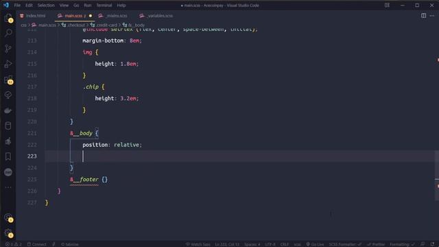 04 AceCoinPay Form Design HTML/CSS/SCSS Tutorial смотреть онлайн