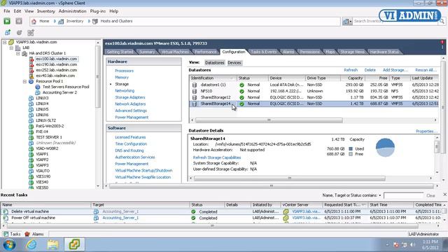 VMWare Training 3-11 Delete Virtual Machine смотреть онлайн