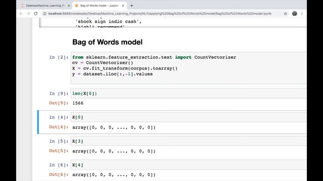 NLP - Sentiment Analysis Part 2 : Bag of Words model смотреть онлайн