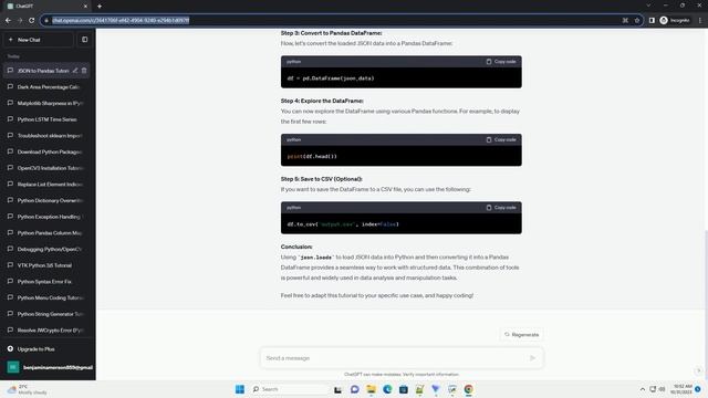 python json loads to pandas dataframe смотреть онлайн
