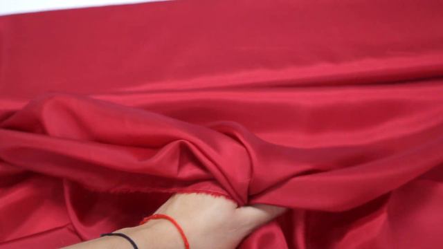 Подкладочная ткань красно-малиновая. Артикул: BEAB195 смотреть онлайн