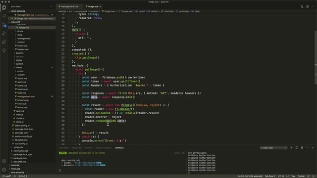 Going Walkabout - Vue and Showing an Authenticated Image смотреть онлайн