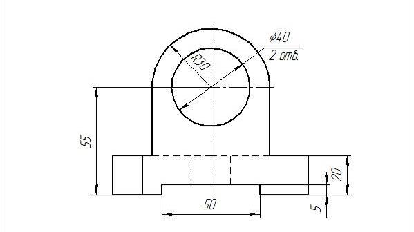 Построение 3д модели опоры в Компасе смотреть онлайн