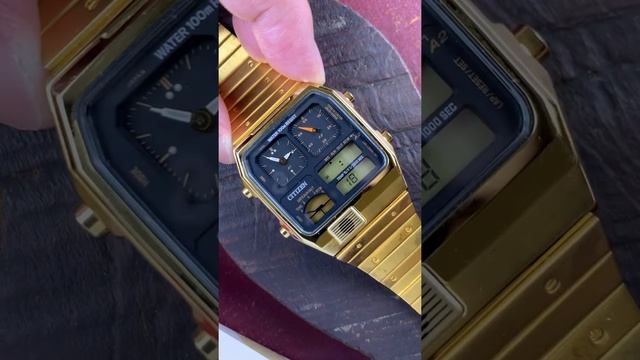 How to set the time on Citizen Ana Digi Temp watch смотреть онлайн