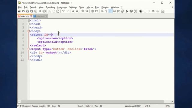 Using Javascript AJAX & PHP to Retrieve Data Post Page Load - Web Programming Tutorial смотреть онлайн