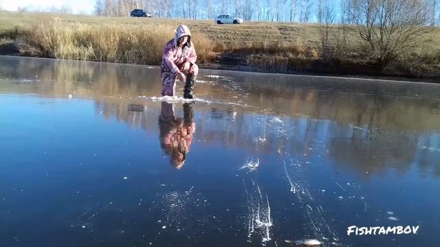 16 11 2018 Зимняя рыбалка.Рыбалка в Тамбовской области.ловля окуня смотреть онлайн