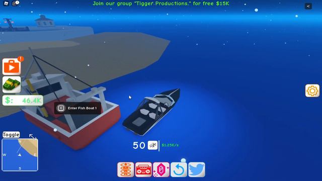 ПОСТРОИЛ СВОЙ ПОРТ ПОСРЕДИ ОКЕАНА! PORT TYCOON ROBLOX! смотреть онлайн