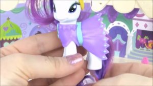 HTVS - Май Литл Пони Распаковка Пони Рарити и Бутик Одежда для Пони Игрушки и Игры для Девочек