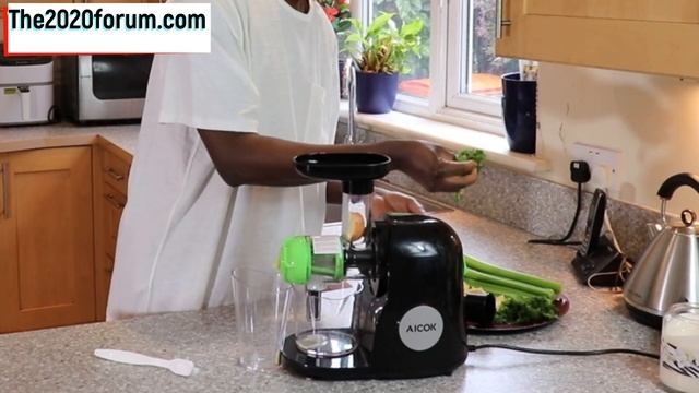 Best Juicer - Aicok Slow Masticating Juicer Review смотреть онлайн
