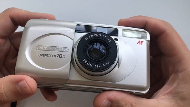 VTG OLYMPUS SUPERZOOM 70G AF POINT & SHOOT 35mm FILM CAMERA смотреть онлайн