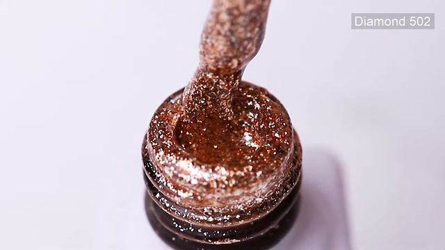 Гель-лак Molekula DIAMOND №502 (насыщенный золотой, микроблеск), 6 мл смотреть онлайн
