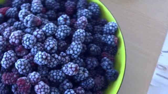 Заморозка ежевики на зиму. Заморозка ягод на зиму, домашние заморозки смотреть онлайн
