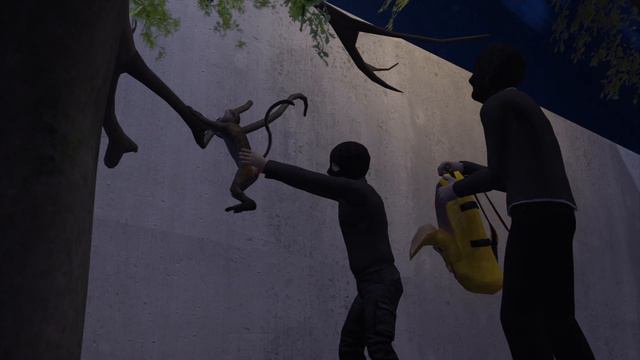 Stolen squirrel monkey Banana-Sam safe at San Francisco Zoo смотреть онлайн