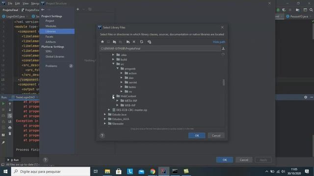 How to add jar to classpath in intellij IDEA - Como adicionar jar ao classpath no intellij IDEA смотреть онлайн