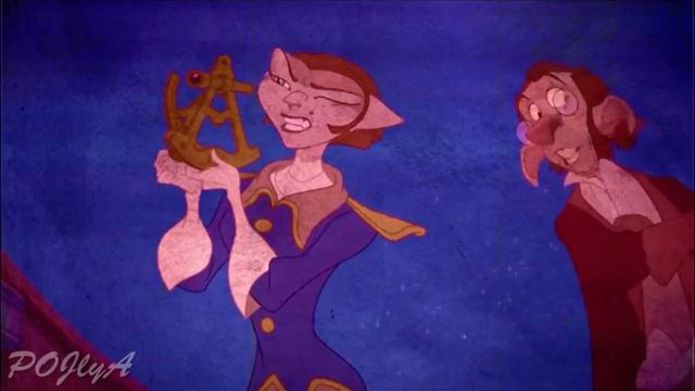 Disney crossover (Treasure planet) - The first love - RUSSIAN+ENGLISH SUBTITLES смотреть онлайн