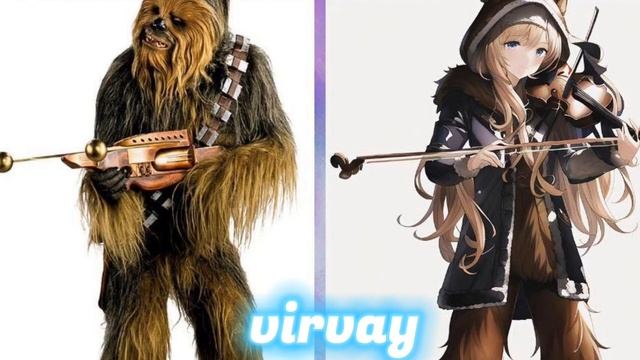 AI anime art star wars be like: смотреть онлайн