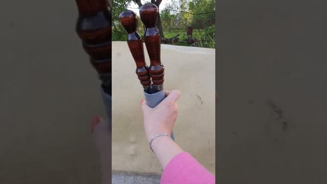 Лайфхаки для дачи. Как хранить шампуры, чтобы лезвия не тупились смотреть онлайн