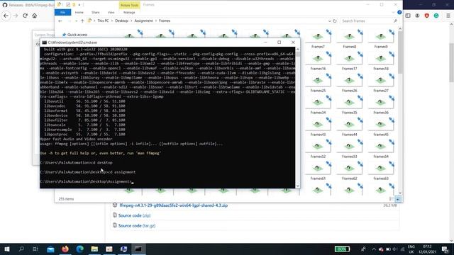 FFmpeg-Part1: How to download and setup ffmpeg, solve 'permission denied' issue, and an example wor смотреть онлайн