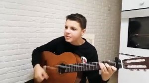 Классная песня на гитаре ко дню Матери