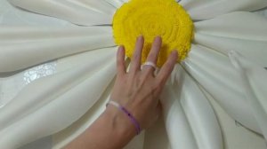 Большая ромашка из изолона!